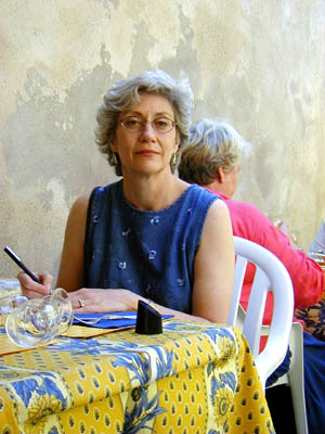 Pat at lunch